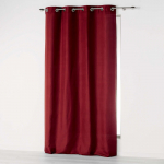 Bordoopunane mikrokiududest kardin 140x260 cm Absolu - douceur d'int&eacute;rieur