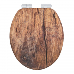 Automaatse sulgemisega prill-laud 37 x 43 cm Rustic - Wenko