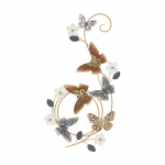 Metallist seinakaunistus 45x88 cm Delis - Mauro Ferretti