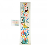 Laste seinakleebis - seinam&otilde;&otilde;tja 28,5x115 cm Wild Wonders - Rex London