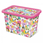 Plastikust laste hoiukast 29x19x18 cm Stor - SQUISHMALLOWS