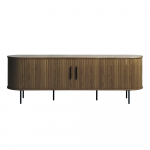 Pruun tammespoonist telerilaud 180x56x45 cm Nola - Unique Furniture