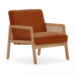 Tellisev&auml;rvi kootud velvetist tugitool Debra - Marckeric