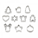 J&otilde;uluteemalised k&uuml;psisevormid, 10-osaline komplekt - Blomsterbergs