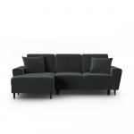 Tumehall sametist panipaigaga nurgadiivanvoodi (vasak nurk) Kyoto - Cosmopolitan Design