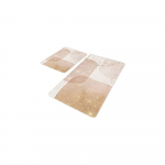 Beežid sametist vannitoamatid 2tk komplektis 60x100 cm - Mila Home