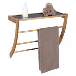 Seinale kinnitatav puidust k&auml;ter&auml;tikuhoidja Fondi - Wenko