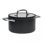 Alumiiniumist pott induktsioonpliidile koos kaane ja mittenakkuva pinnaga 5,5 l Meda 3.0 - FABINI