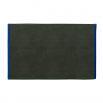 Tumeroheline/sinine orgaanilisest puuvillast vannitoamatt 50x80 cm Soft - Mette Ditmer Denmark