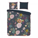 Antratsiitne pikendatud satiin-puuvillast voodipesu kaheinimesevoodile 240x220 cm Parma - Descanso