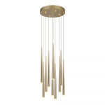 Kuldne LED-rippvalgusti &oslash; 30 cm Cala - Trio Select