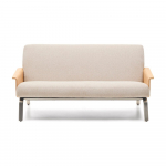 Beež &scaron;enillist diivan 165 cm Amsen - Kave Home