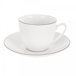 Valge portselanist cappuccino tass 210 ml Decora - Orion