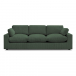 Roheline velvetist diivan 250 cm Belair - Bobochic Paris