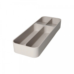 Hall plastmassist sahtlitega kummut 13,5 x 39 cm - Brandani