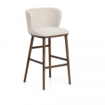 Beež polsterdatud baaritool (istme k&otilde;rgus 75 cm) Ciselia - Kave Home