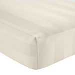 Kreemikas satiinist lina 185x200 cm So Soft Satin Stripe - Catherine Lansfield