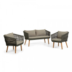 Akaatsiapuidust aiam&ouml;&ouml;blikomplekt Inti - Kave Home