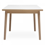 Kokkupandav s&ouml;&ouml;gilaud valge lauaplaadiga Hammel , 90 x 90 cm Single - Hammel Furniture
