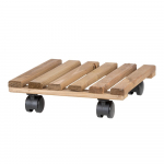 Puidust mobiilne alus lillepottidele (k&otilde;rgus 8 cm) Indoor & Outdoor &ndash; Esschert Design