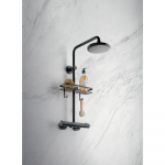 Must vannitoa riiul Origin - Metaltex