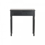 Mustast m&auml;nnipuidust garderoobilaud Romy - WOOOD