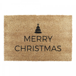 J&otilde;ulumotiiviga kookoskiududest matt 40x60cm Merry Christmas &ndash; Artsy Doormats