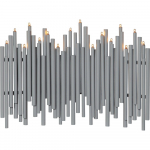 Valge j&otilde;uluvalgus kaunistus Note - Star Trading