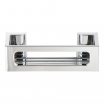 H&otilde;bedane isekandev plastikust vannitoa riiul Bralia - Wenko