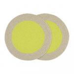Kaltsuvaip 2 tk &oslash; 38 cm Lime - Remember