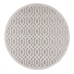 Beež &uuml;mmargune v&auml;livaip &oslash; 160 cm Mondo - Flair Rugs