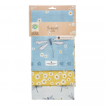 Orgaanilisest puuvillast teer&auml;tikud 3 tk 45x65 cm komplektis English Meadow - Cooksmart &reg;