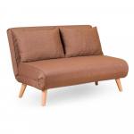 Pruun diivanvoodi 120 cm Folde - Artie