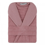 Roosa puuvillane hommikumantel suurus M Cappa - Foutastic