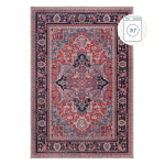 Burgundia v&auml;rvi pestav vaip taaskasutatud kiududega 120x170 cm Windsor - Flair Rugs