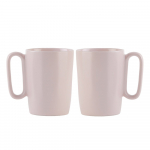 Roosad kivikeraamikast tassid 2tk komplektis 250 ml Fuori - Vialli Design