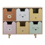 Madal laste sahtlitega kapp 25,5x88,5 cm Calle - Bloomingville Mini