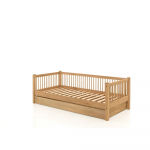 Tammepuidust lastevoodi v&auml;ljat&otilde;mmatava voodi ja panipaigaga 90x200 cm Forrest - Vipack