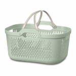 Heleroheline plastikust pesukorv 45 l - Addis