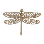Metallist seinakaunistus 24x17,5 cm Dragonfly - Light & Living