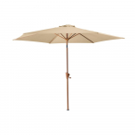 Beež p&auml;ikesevari &oslash; 300 cm Wood - Rojaplast