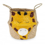 Kollane vesih&uuml;atsindist laste m&auml;nguasjakorv &oslash; 30x28 cm Giraffe - Compactor