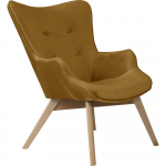 Sinepiv&auml;rvi sametist tugitool Niko - Ropez