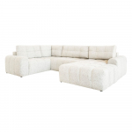 Kreem modulaarne nurgadiivanvoodi koos panipaigaga (vasak nurk) Lulu &ndash; Miuform