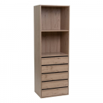 Tammespoonist avatud moodul-riidekapp 60x180x45 cm Modular - Casa Selecci&oacute;n