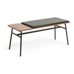 Must-pruun kunstnahast pink Carabel - Kave Home