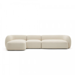 Kreem &scaron;enillist nurgadiivan (vasak nurk) Martina - Kave Home