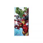 Puuvillane laste r&auml;tik 70x140 cm Avengers "Light Blue" - Jerry Fabrics