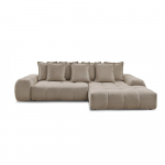 Hallikaspruun &scaron;enilldiivanvoodi/panipaigaga nurgadiivan (parempoolne nurk/diivanvoodiga) Everest - Bobochic Paris