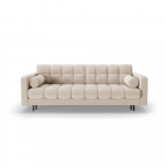 Beež bukleekangast panipaigaga diivanvoodi 222 cm Bali - Cosmopolitan Design